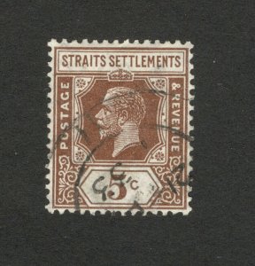 Malaya Straits Settlements - USED STAMP , 5c