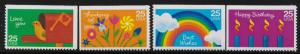 UNITED STATES SC# 2395-98 FVF/MNH 1988