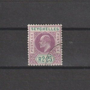 SEYCHELLES 1906 SG 70 USED Cat £80