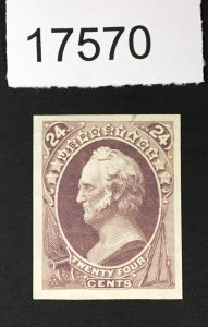 MOMEN: US STAMPS # 153P3 PROOF ON INDIA LOT #17570