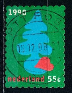 Netherlands #1018s Single Used