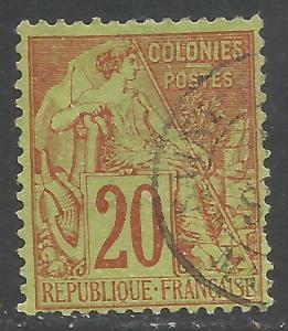 FRENCH COLONIES 52 VFU Z7-67