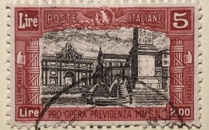 AlexStamps ITALY #B33 SUPERB Used 