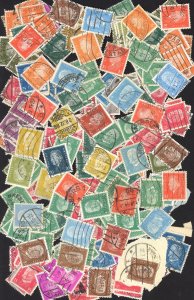 Germany Sc# 366-384 Used Lot/239 Assorted 1928-1932 3pf-80pf Ebert/Hindenburg