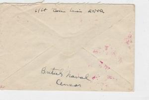 british maritime censor ships post stamps cover ref 18735