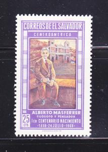 Salvador 787 U Alberto Masferrer, Philosopher