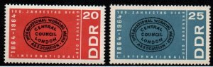 Germany - DDR # 721 - 722 MNH VF 