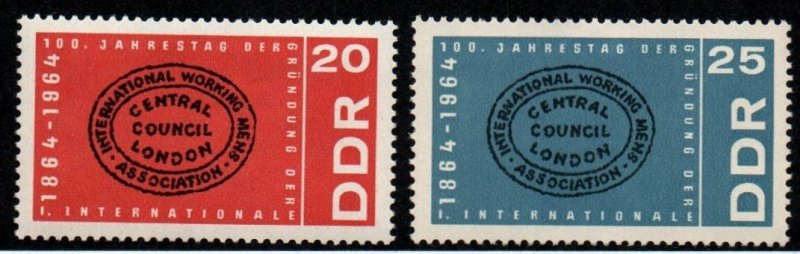 Germany - DDR # 721 - 722 MNH VF 
