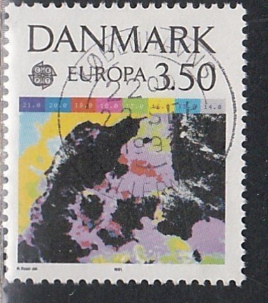 Denmark # 936, Satellite Photos - Europa, Used