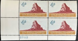 US #1191 MNH Plate Block of 4 New Mexico LL SCV $1.00 L43