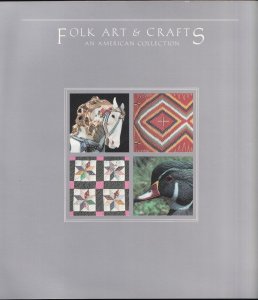 Scott #1709a-1748a-1778a-1837a-2141a-2238a-2354a-2393a Folk Art Series in Book