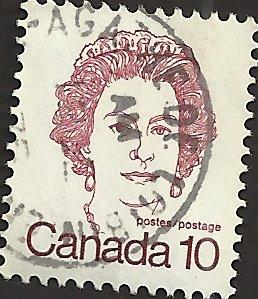 CANADA - #593A - Used - SCV-0.25