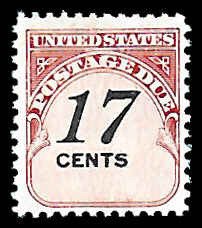 PCBstamps   US J104 17c Postage Due, MNH, (12)