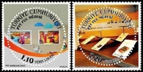 Turkey 2013 MNH Stamps Scott 3366-3367 Philately Postal Museum