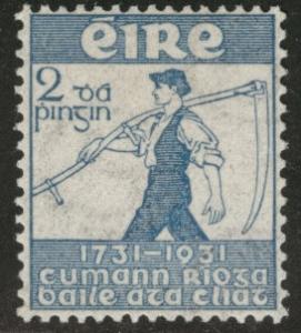 Ireland Scott 84 MH* 1931 Farmer stamp