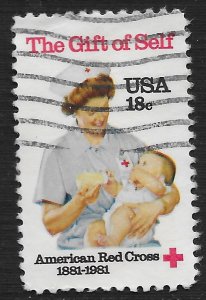 US #1910 18c American Red Cross Centennial