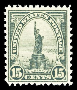 Scott 696 1931 15c Gray Liberty Rotary Press Issue Mint F-VF OG NH Cat $12