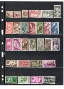 IFNI COLLECTION ON STOCK SHEET MINT/USED