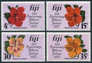 Fiji 376-379, MNH. Michel 364-367. Hibiscus Festival 1977.