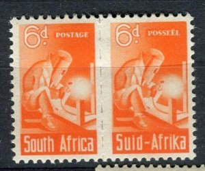 SOUTH AFRICA; 1941 early GVI Small War Effort issue Mint hinged 6d. value