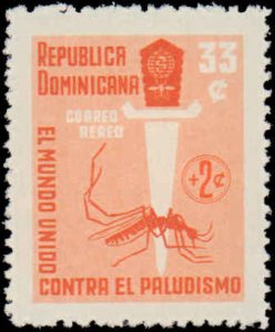 Dominican Republic #558-560,B39-40,C120-121, CB24-25, Cmplt Set(9), Insects, NH