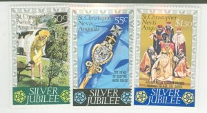 St. Kitts-Nevis #332-334  Single (Complete Set)