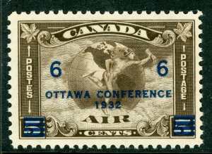 Canada 1932 Airmail 6¢/5¢ Ottawa Scott #C4 MNH H821