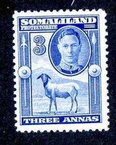 7046 BCX Somaliland 1942 scott #99 mnh** (offers welcome)