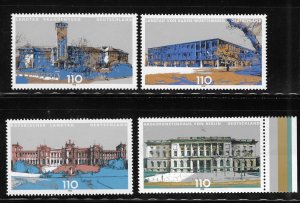 Germany 1998 German State Parliament Buildings Sc 1994-1997 MNH A1351