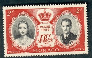 Monaco #367 Mint Hinged single