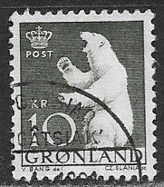 Greenland ~ Scott # 65 ~ Used