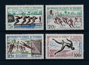 [43783] Ivory coast 1961 Sports Swimming Basketball Soccer Football MLH