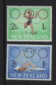 New Zealand  #B75-B76  MNH  1968  Olympics