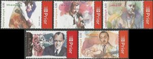 Belgium Belgique 2004 Outstanding Belgian Jazz Musicians set of 5 stamps MNH