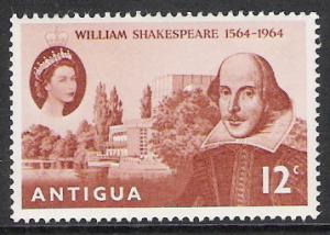 Antigua #151 Shakespeare Issue MNH