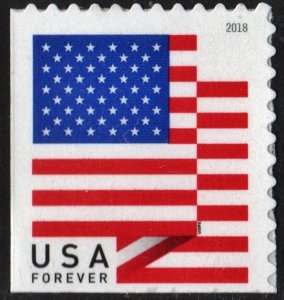 SC#5263 (50¢) U.S. Flag Booklet Single: BCA (2018) SA