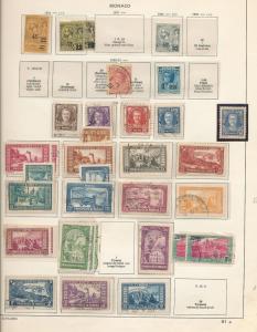 MONACO 1880s/1969 Good Mint &Used Collection(Appx 850+)ALB181