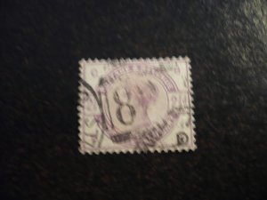 Stamps - Great Britain - Scott# 101 - Used Part Set of 1 Stamp