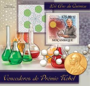 MOZAMBIQUE 2011 SHEET MNH NOBEL PRIZE