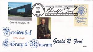 #3930 Presidential Libraries WII FDC