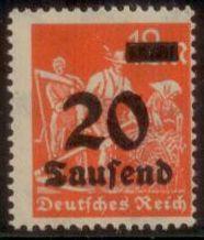 Germany 1923 SC# 244 MNH  L59
