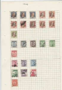 iraq stamps page ref 17123