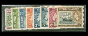 Pitcairn Islands #20/28v Unused