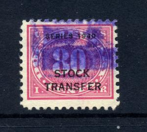 Scott #RD53 Stock Transfer  Revenue Used Stamp  (Stock #RD53-1)