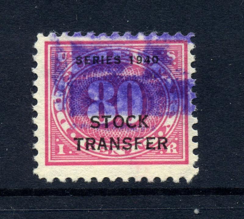 Scott #RD53 Stock Transfer  Revenue Used Stamp  (Stock #RD53-1)