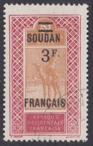 French Sudan Sc #58 Used