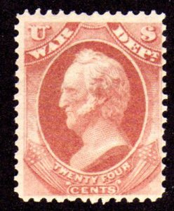 MALACK O91 F/VF OG NH, quality stamp w5190