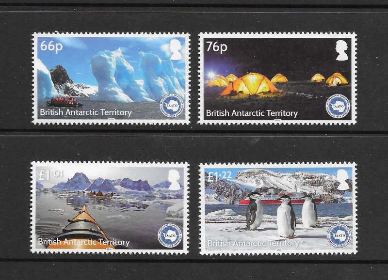 BRITISH ANTARCTIC TERRITORY #512-15  TOUR OPERATORS   MNH