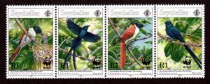 Seychelles # 778a Mint NH Birds!