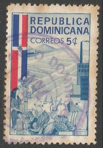 DOMINICAN REPUBLIC 568 VFU S273-2